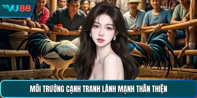 Trường Gà Thomo - Không Gian Giải Trí Đỉnh Cao Hấp Dẫn Môi trường cạnh tranh lành mạnh thân thiện