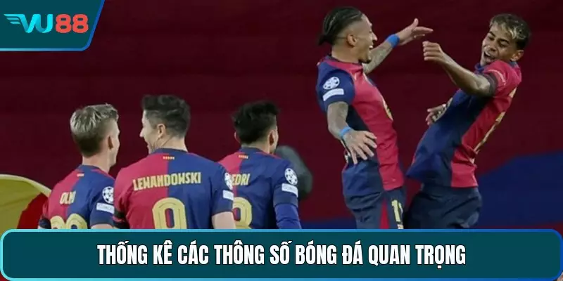 Thống kê các thông số bóng đá quan trọng